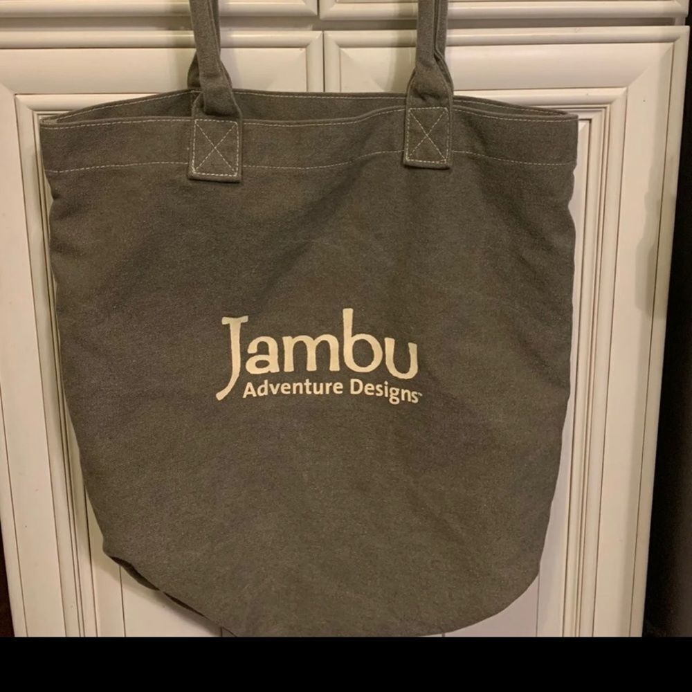 JAMBU Designers Green Large Handbag